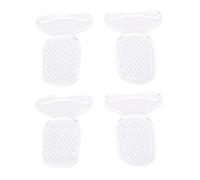 ACOGEDO Cojín de Gel con Agarre para el Talón para Zapatos Demasiado grandes. Forros del Talón Antideslizantes, con Adherencia Estable y Acolchado Flexible, para un Ajuste Ceñido (Transparente)