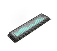 ACOGEDO Control de Sonido VFD Pantalla de Espectro Musical Acrílico Tipo C Indicador de Espectro de Sonido de Ritmo Musical para Teléfonos Computadoras Reproductores de DVD CD MP3 Diseñados para