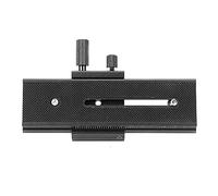 ACOGEDO Control Deslizante de Riel de Enfoque Macro de 2 Vías con Tornillo de Montaje /4 para DSLR Que Adopta un Control Deslizante de Cámara str. de Riel de Cámara. de Enfoque Macro. de Primer