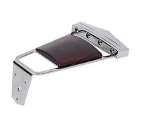 ACOGEDO Cordal de Trapecio de Guitarra, Palisandro de Metal, Accesorios de Puente de 4 Cuerdas, Reemplazo con Tornillos del Panel, Cordal de Trapecio de Guitarra, de Puente de, de Metal4