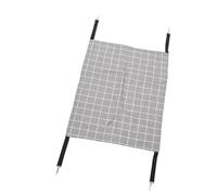 ACOGEDO Cozz Cosy Cat Hammock Bed con Ganchos y Correas de Metal - XL 57x47cm Hamaca de Mascotas a Cuadros Reversibles para Animales Pequeños