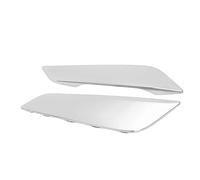 ACOGEDO Cubierta de Moldura de Conducto de Aire Lateral Delantero, Reemplazo de Moldura de Salida de Ala de Aire del Lado Izquierdo Derecho con Protección contra Impactos a Prueba de (SILVER)