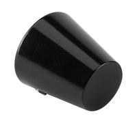 ACOGEDO Cubierta de Tuerca de Talón de Aluminio para FLHRCI 1986-2018 y FXR Forward Control Plateada (BLACK)