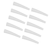 ACOGEDO Cubierta Protectora de Pinzas de Silicona No Deslizantes 10 Piezas-Cubiertas de Punta de Tweezer de Injerto Antidiete, Flexible y Reutilizable para Salones de Belleza y Clínicas Dentales