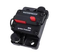 ACOGEDO Disyuntor Marino de 60 A, Disyuntor para Embarcaciones, Reiniciable con Reinicio Manual, IP67, para Embarcaciones, Motores de Arrastre, Vehículos Marinos, ATV,