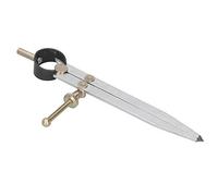 ACOGEDO Divisor de Ala Espaciadora, Herramientas de Carpintería para Dibujo Artesanal de Cuero, Antidesgaste de 8 Pulgadas y Medidor de Espaciado, Divisor de Ala Ajustable, Herramienta de Dibujo de