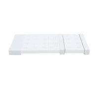 ACOGEDO Divisores de Armario Extensibles para Armarios y Baños, Perforador de Estante de Tensión de 20KG (Longitud Ampliable 31-42 cm/12,2-16,5 Pulgadas)