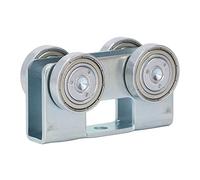 ACOGEDO Ensamblaje del Carro Viga de 4 Ruedas Cortina Enrollable Puerta Corrediza Tirador Elevación Polipastos Accesorios Pin of More NOISELES Ensamblaje del Carro del de 4 Ruedas de