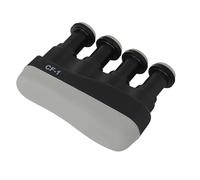 ACOGEDO Entrenador de Dedos Portátil para Guitarra, Piano, bajo - Fortalecedor de Agarre, Herramienta de Ejercicio Manual en Verde (BLACK)