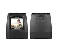 ACOGEDO Escáner de Película, Escáner de Diapositivas de Alta Resolución de 22 MP Que Convierte Películas Negativas de 35 Mm, 135 Mm, 126, 110 y 8 a JPEG Digital, con Pantalla