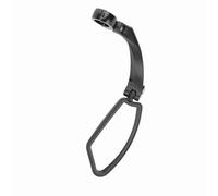 ACOGEDO Espejo Retrovisor Ajustable 360° para Manillar de Bicicleta | Diseño que refleja la luz, marco de plástico de alta resistencia, montaje rápido con clip