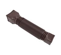 ACOGEDO Extensor de Bajante, Canalón de Lluvia Retráctil, Tubo de Drenaje, Extensiones de Drenaje, Blanco, 20 Pulgadas, 59 Pulgadas, Extensión, Desvío del Canal, Mantener a la Extensión No Deseada,