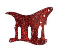 ACOGEDO Golpeador de Guitarra de Repuesto, Protector de Papel de Aluminio, Placa Protectora de Guitarra contra Rasguños de PVC, GSSS, de 38 Agujeros, Ser Viejo S, Golpeador de, Placa de Rasguño de