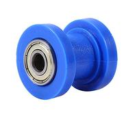 ACOGEDO Guía de Rueda Tensora Deslizante de Rodillo de Cadena de 10 Mm Pit Dirt Mini Bike Moto Atv Azul Rodamientos de Rodillos Pesados completos Use 1 Cadena de Dirtbike Lista para Usar (BLUE)