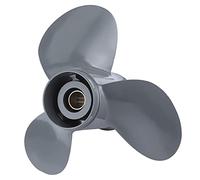 ACOGEDO Hélice Fueraborda 13 Dientes Estriados 3 Palas 58130-ZV5-000ZA 11 1/4 X 13 Apto para Reemplace la Vida útil Anterior y el Material Adopte la Hélice Mejor y la Aleación Sea Más Larga