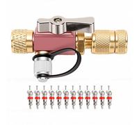 ACOGEDO Herramienta para la Extracción de Núcleos de Válvula HVAC, con Doble Sello de Junta Tórica y Puerto Lateral de 5/16 Pulgadas, para la Recuperación y Evacuación de Sistemas HVAC.