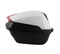 ACOGEDO Impacto de la Cola del Scooter Maletero Trasero de la Motocicleta de Gran Capacidad Blanco No Te Preocupes Mojado Rai Maletero de Viaje para Scooter Trasero para para para Motocicleta (White)