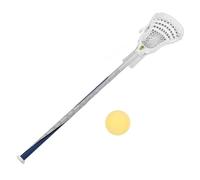 ACOGEDO Juego de Palos para Niños de 30 Pulgadas Completo con Cola Que No Cae para Equipos Deportivos Al Aire (Malla Blanca)