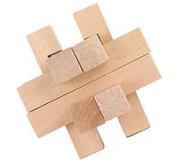 ACOGEDO Juguete Inteligente de Jigsaw Lock - Juguete Teaser Cerebral para Adultos y Niños - Rompecabezas Entrelazados de Madera para la Relajación y el Desarrollo de la Mente