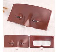 ACOGEDO Junta de Práctica de Maquillaje de Silicona Realista con Textura de la Piel Biónica para Entrenamiento de Maquillaje de Ojos y Cara, Herramienta de Práctica Reutilizable para Artistas en