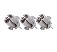 ACOGEDO Kit de 3 Casquillos de Luz Trasera 90075-60033 Plástico ABS Reemplazo de Ajuste Directo para Piezas OE 2006-2007 Portalámparas de Luz Trasera 90075-60033 Portalámparas de