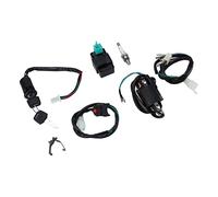 ACOGEDO Kit de Arnés de Cableado CDI de Bobina de Encendido Kill para Start Pit Bike - Ajuste Perfecto Interruptor Kic KillBobina de EncendidoCaja CDIBujíaBujíaArnés de Cables de Encendido