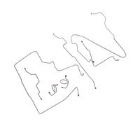 ACOGEDO Kit de Línea de Freno de Acero Inoxidable de 7 Piezas JPB9502 Línea de Freno de Potencia Completa Preformada para Yj 1987 a 1995 JPB8701 JPB9302 Hacer Kit de de de Acero InoxidableKit de de