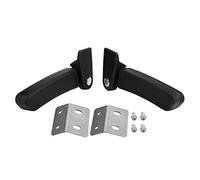 ACOGEDO Kit de Reposabrazos de Asiento de Pasajero de Motocicleta Resistente con Caja de Caja Plegable para Soporte Seguro de Montaña y Comodidad de