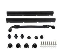 ACOGEDO Kit de Rieles de Alto CombustibleRiel de Alto CombustibleRieles de EFIRiel de LSKit de Rieles de BilletUn Kit de de -8AN Port Aluminio Billet para LS1 LS6, EFI Fuel R Ce de EFI para LS1