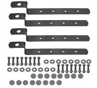 ACOGEDO Kit de Soportes de Montaje Universales para Maletas Laterales de Hierro, Aptos para 650 650 Vulcan S, Compatibles con Maletas Givi SW-MOTECH