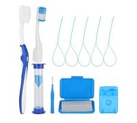 ACOGEDO Kit Integral de Atención de Ortodoncia con Cepillo Interdental y Cera para una Higiene Bucal Mejorada Durante el Tratamiento de Ortodoncia