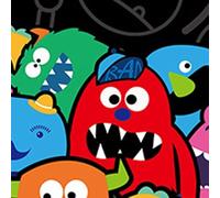 ACOGEDO Little Devil - Parasol para Parabrisas de Coche, Diseño de Dibujos Animados, Doble Capa, Aislamiento Térmico, para Ventana Delantera, Compacto y Plegable para Coches Pequeños (#1)