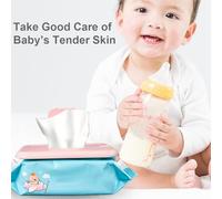 ACOGEDO Lo Esencial de Bebés, Limpie con Toalli (PINK)