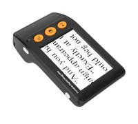 ACOGEDO Lupa de Video Electrónica de Mano, 8 Modos de Color y Reproducción de Fotos con Soporte Plegable, Lupa Digital de Video Portátil para Leer y Escribir con Cable de Conexión de TV