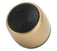 ACOGEDO Mini Altavoz, Subwoofer Pesado, Altavoz Inalámbrico Portátil de Metal Recargable por USB para Teléfono, Tableta, PC, Teléfono Inteligente Negro, Tableta hasta Pies 5 [Largo Desde hasta Esa