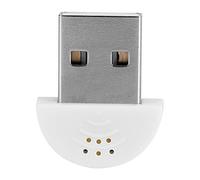 ACOGEDO Mini USB Portátil de Estudio, Micrófono de Voz, Grabación, Adaptador de Micrófono de para Computadora, PC, Sonido de Reproducción en Blanco, Reducción VERDADERA, Efectiva No Deseada, (White)