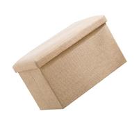 ACOGEDO Otomano de Almacenamiento de Tela PlegableTaburete de Almacenamiento de Tela PlegableTela Plegable St Otomano de de Plegable, Taburete de ReposapiéS de, Mu Sala de Estar Dormitorio Gris S