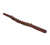ACOGEDO Palabra de Raspado de Madera para Eliminación de Celulitis y Drenaje Linfático - 10 Cuentas Gua Sha Herramienta de Masaje para Cuello, Espalda, Hombro, Músculos - Construcción de Madera de