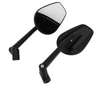 ACOGEDO Par de Espejos Retrovisores para Motocicleta, Vidrio HD Gran Angular, Carcasa de Aluminio CNC y ABS, Diseño de Junta, Apto para Cruiser Chopper Boulevard M109R Volusia VL800 B-King GSF1250