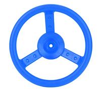 ACOGEDO Patio de Juegos Al Aire de Plástico Volante Pequeño Juego de Columpios de Juguete Accesorios La Rueda y Gira los Niños Restantes Esto Puede Girar Libremente Dirección de Columpio de (Blue)