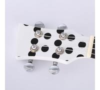 ACOGEDO Peguas de Llave de Sintonización Cabezales de Máquina Configuración de Reemplazo, Cadro Sellada Cajas de Sintonización Máquinas de Cabeza de la Grover Tecillos de Botón Oval (3 derecha y 3