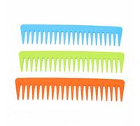 ACOGEDO Peine Desenredante de Pelo de Dientes Anchos, Peine Desenredante Ergonómico para Todo Tipo de Cabello, Removedor de Nudos Suave con Material de Paja de Trigo