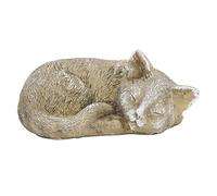 ACOGEDO Piedra de Jardín Conmemorativa para Mascotas, Lápida con Memoria de Perro Resistente a la Intemperie para Decoración Al Aire Libre (Gato de Adorno Tipo C (especificación del Proveedor: Color)