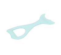 ACOGEDO Plantilla de Delineador de Ojos Ala de Silicona Reutilizable con Cepillo de de Pescado Desmontable - Ayu de Maquillaje Cosmética Flexible Suave para Precisión y Facilidad - Purple (GREEN)