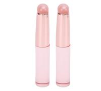 ACOGEDO Precision Silicone Lipstick Splicator Schin con 2 Piezas para una Aplicación de Maquillaje Precisa, Aplicador Portátil de Brillo de Labios para Sombra de Ojos de Rubor de Labios