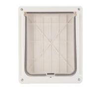 ACOGEDO Puerta con Solapa para Mascotas, Silenciosa, Interior de 2 Vías, Puerta para Perros y Gatos, para Recinto de Jaula para Mascotas L Not Easy Noise in Qu para MascotasPuerta Interior para