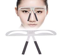 ACOGEDO Regla de Cejas Permanente para Medición y Equilibrio de Cejas precisas: Plantilla de Formación de Flexible con Diseño de Meteoritos para Todas las Formas de la Cara