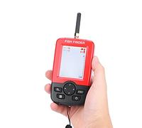 ACOGEDO Sensor de Sonar Inalámbrico de 100M Buscador de Peces Ecosonda Buscador de Peces Accesorio de Aparejos de Pesca y con Es Producto Fácilmente ABS Hecho de Este de Calidad FishfinderSonar Sensor