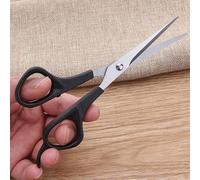 ACOGEDO Set de Tijeras de Adelgazamiento de Corte de Cabello Premium - Cizallas Profesionales de Salón con Diseño Ergonómico y Peine - Ideal para Peluquería en el Hogar o Salón (BLACK)
