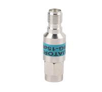 ACOGEDO SMA-JK Male a Femenino Atenuador Coaxial de RF 2W 6GHz 50Ω 1-30DB 20dB Construcción de Aleación de Fuerza (15dB)